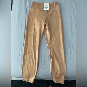 Fabletics 7/8 iridescent leggings NWT